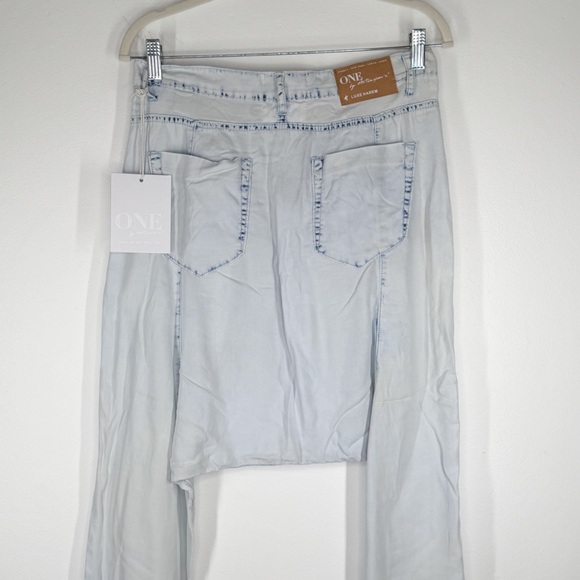 NWT One by One Teaspoon Coco Luxe Harem Pants Faded Grunge Blue Women's Size XS - Picture 5 of 15